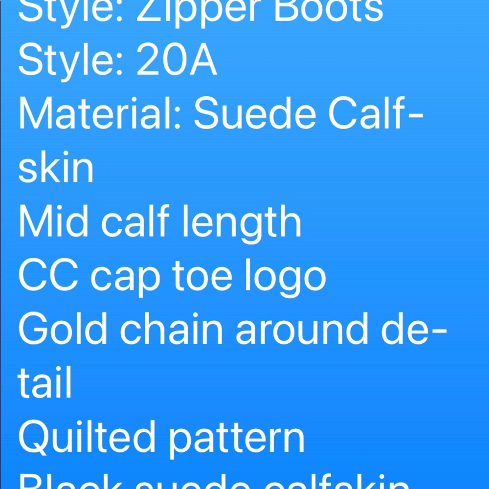 Chanel boots - Picture 2 of 5